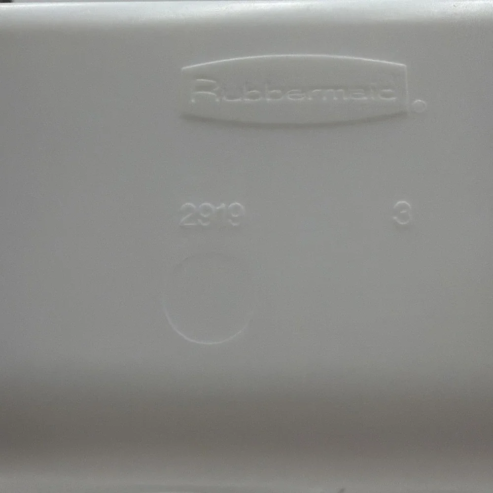 Vintage Rubbermaid 2919 White Silverware Tray/Utensil Drawer Organizer USA